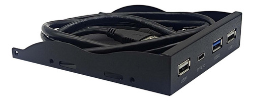 Panel Frontal De 3,2 Tipo C Y Puerto Usb 3.2 Gen1 Fácil De