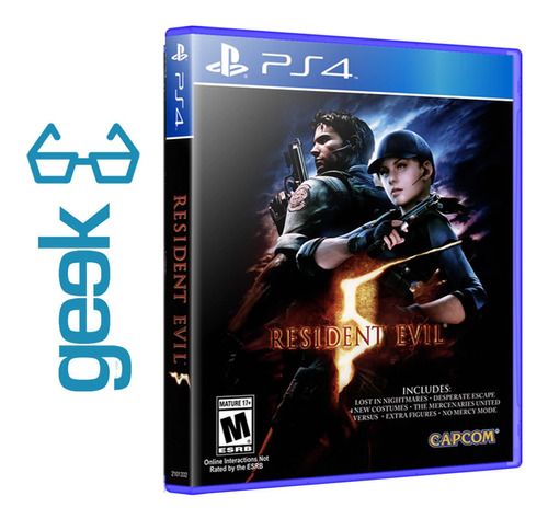 Resident Evil 5 Ps4 - Juegos Nuevos Fisicos - Ecuador Geek 