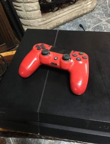 Play Station 4 Base + Dualshock (joystick Rojo)