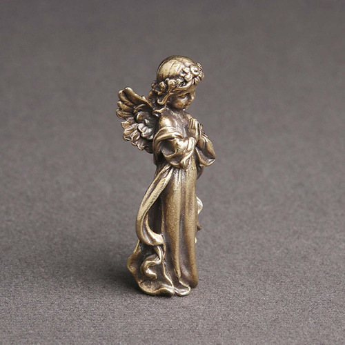 Estátua De Anjo Escultura Ornamentos Colecionáveis