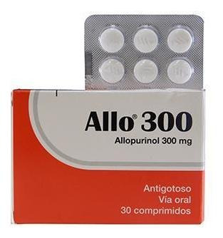 Allo Allopurinol 300 Mg 30 Comprimidos