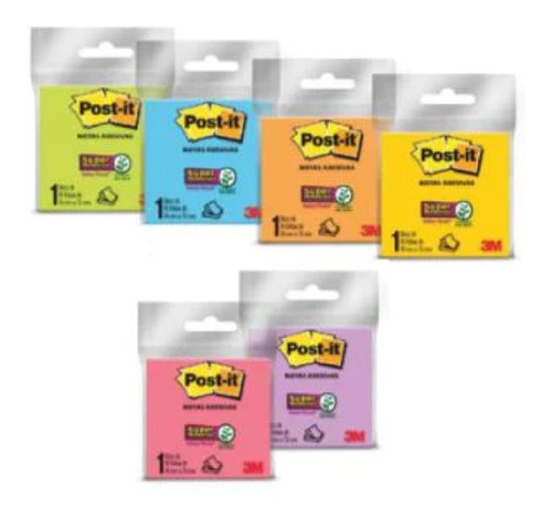 Notas Adhesivas 3m Post-it Super Sticky Opp 3x3 45 Hoja /v