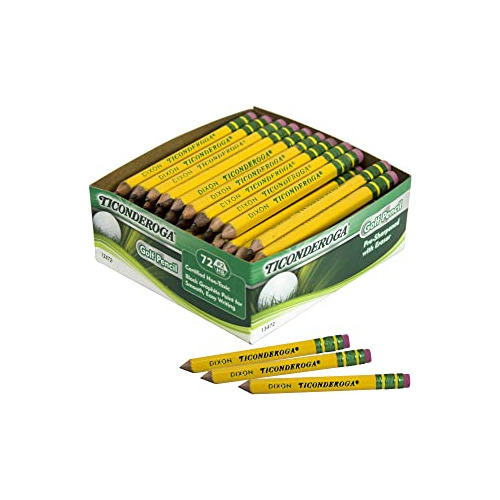 Company Golf Pencil  3 5 72 Caja Amarillo Dix13472