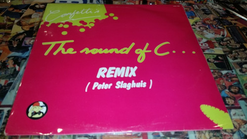 Confettis The Sound Of C (remix) Vinilo Maxi Belgium 88 (Usado)