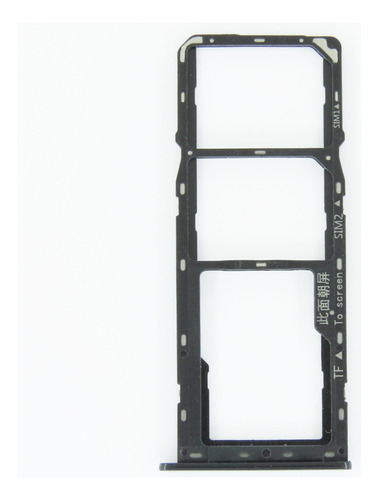 Bandeja Porta Sim Para Samsung A10s Negro