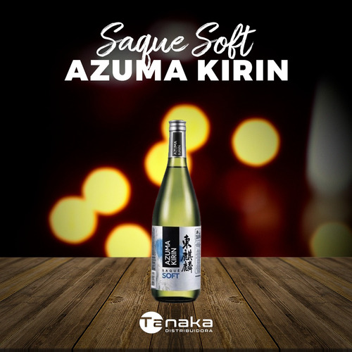 Sake Seco Azuma Kirin Soft Saquê 740ml + Entrega Imediata