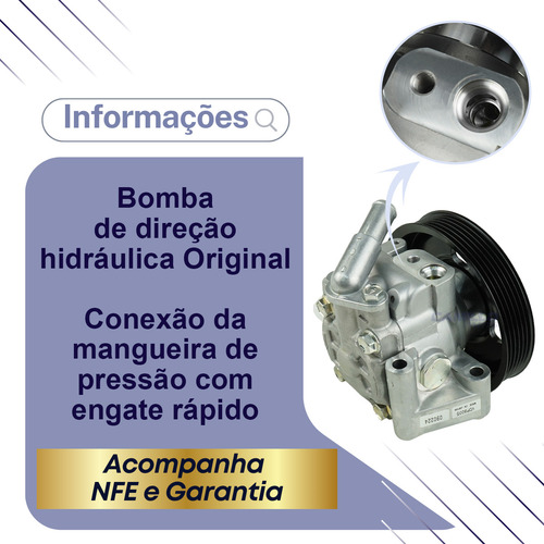 Bomba Direcao Hidraulica Freelander 2 2.2 06-12 Com Garantia