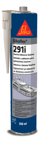 Sikaflex 291 Sellante Marine Embarcaciones Blanco 300 Ml