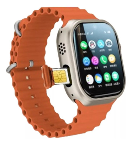 Smartwatch Bw9 Call 4g Com Sistema Android Entrada Para Chip