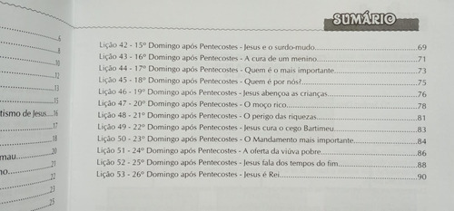 Auxílios Para A Escola Dominical Com Jesus Trienal B Caderno De Atividades Nível 3 - Para Crianças Alfabetizadas Editora Concórdia