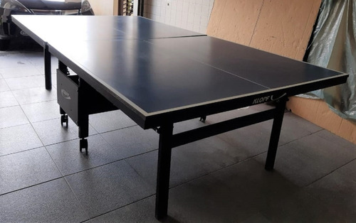 Mesa De Ping Pong Klopf 1084 Azul Pouco Uso