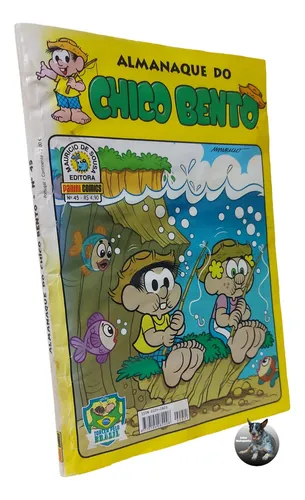 comprar Hq Almanaque Chico Bento Nº 45 \u002F Será Que Vai Chover? \u002F 82pg \u002F Junho 2014 \u002F Mauricio De Sousa (a) E07