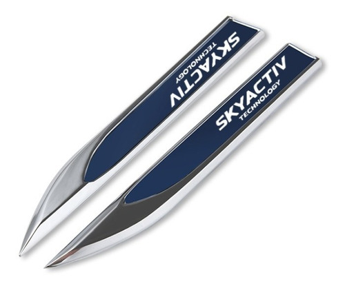Emblema Lateral Mazda Skyactiv Etiqueta Lujo Metalico 3d