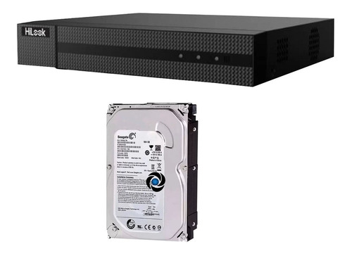 Imagen 1 de 7 de Kit Dvr 16ch Hikvision Full Hd 1080p Cctv Hdmi +disco Rigido