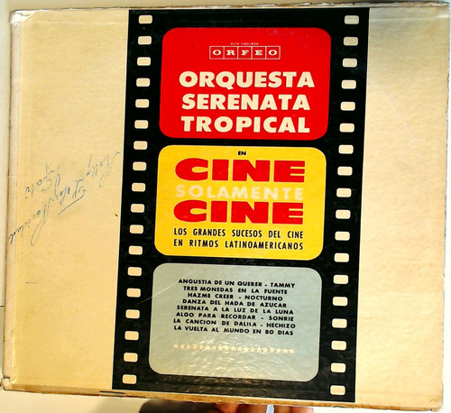 Orquesta Serenata Tropical - Cine Solamente Cine Vinilo