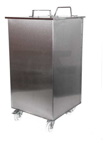 Tacho Harinero Acero Inoxidable 70x40x40 Gastronomia Pan