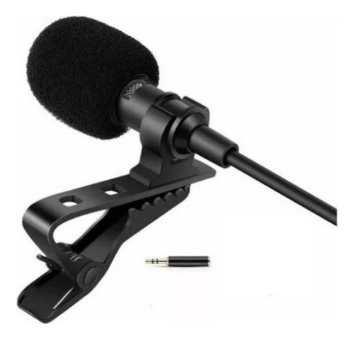 Microfone Lapela Celular Smartphone Profissional Stereo Mini