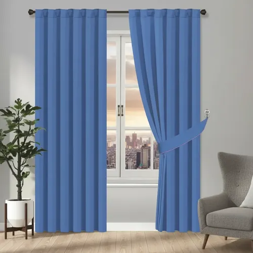 Cortina Blackout Premium 140x220cm Lisa Tapa Oscuridad 100 %