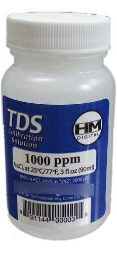 Solución De Calibración Para Tds  1000ppm 