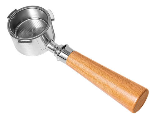 Mango Ergonómico De Portafilter De Portafilter De 51 Madera