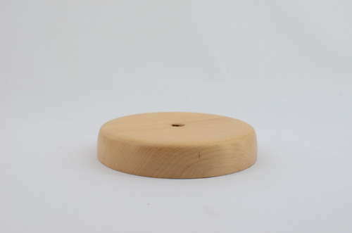 Imagen 4 de 8 de Floron Roseta Madera Lenga 12cm Mas Kit Agarre