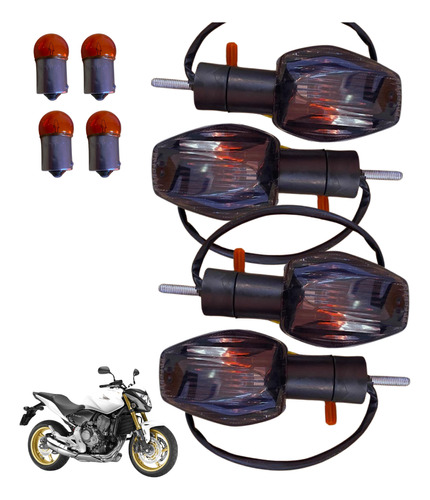 4 Piscas Da Hornet Cb 600 2008 2009 2010 2011 2012 2013 2014