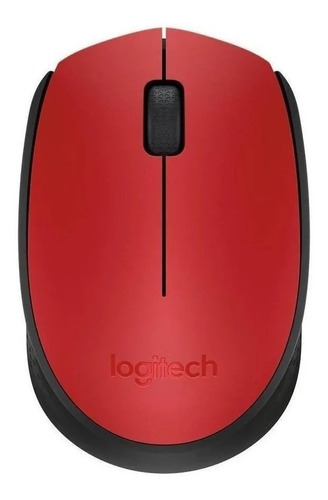 Mouse Inalambrico Logitech M170 Rojo / Tecnocenter