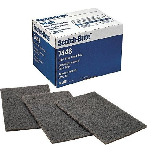 Disco De Pulir Metal Almohadilla De Mano Ultrafina Scotch-br