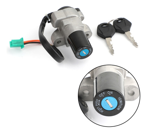 Ignition Switch Cerradura&keys Kit For Suzuki Gsx-r Inazuma