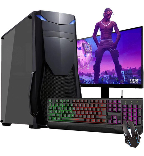 Pc Gamer Completo I5 8gb Hd 1tb Hdmi Placa De Video Monitor