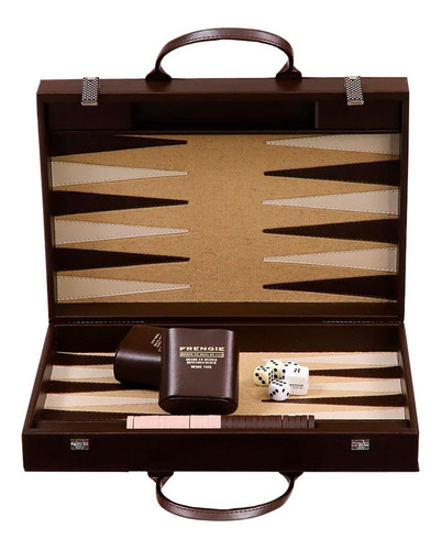 Backgammon Frengie Maletín Mediano De Paño Novelty®