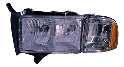 For Dodge Ram Pickup 1500 2500 3500 99-02 Headlight Corn Ffy