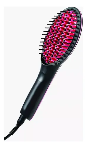 Peine Cepillo Alisador A Calor Plancha Pelo Cabello Dama