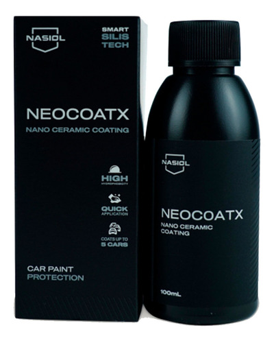 Revestimiento nanocerámico Neocoatx Nasiol, 100 ml