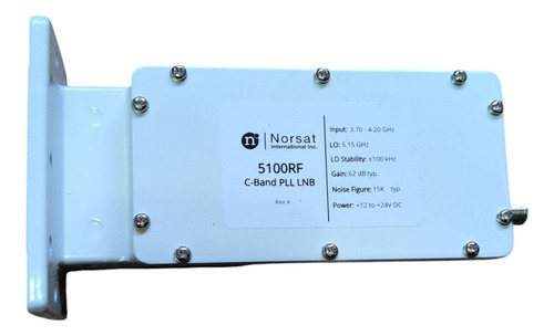 Lnb Banda C Norsat 5100rf 100khz Est C/ Filtro 5g 3.7-4.2ghz