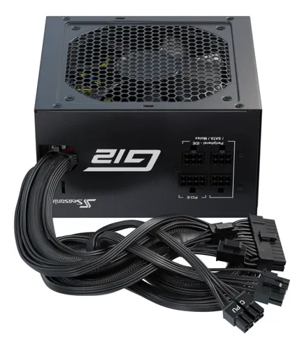Fuente Gaming Atx Seasonic 650w G12 80plus Gold Semi Modular