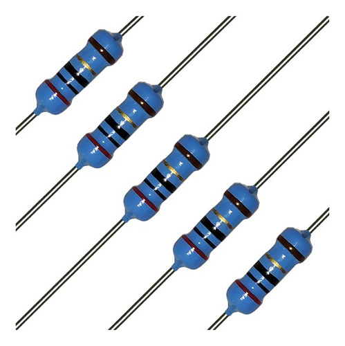 Resistencia De Metal 1/4w 10 Unidades Resistor - The Wizard