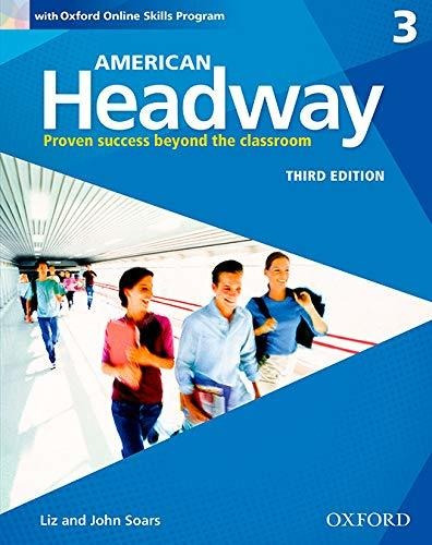 Libro American Headway 3 Student Book / 3 Ed. Nuevo