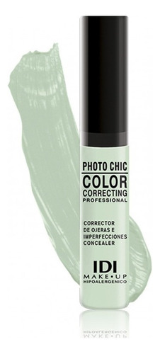 Idi Make Up Corrector De Ojeras Photo Chic Color Tono 01 GREEN