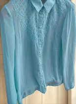 Comprar Lote De 2 Blusas Manga Larga Y 3\u002F4 Nuevas Talle M Para Dama