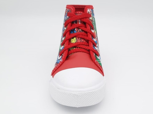 Tenis Niño Avenger Spider Man Bubble Gummers Boom Rojo