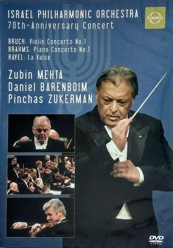 Barenboim Zukerman Israel Philharmonic Orquesta Dvd Nuevo