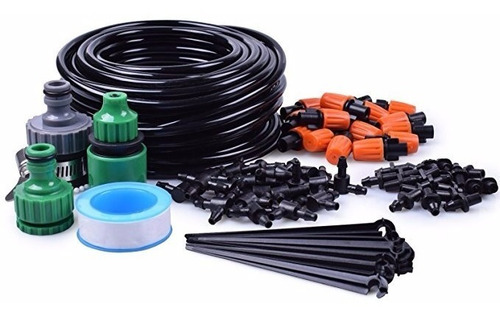 Kit De Riego Sistema Automático Por Goteo/aspersor 25m