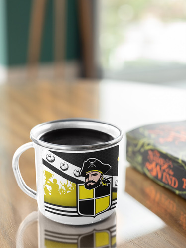 Taza Lechero Enlozado Coquimbo Unido Fútbol Club Chileno