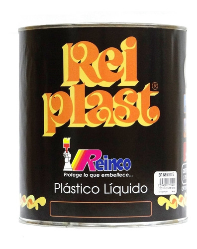 Rei Plast Plástico Liquido Marino Transparente Mate 1/4 Gal