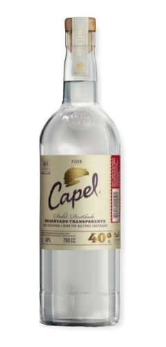 Pisco Capel Doble Destilado Reservado X 700 Ml - Pmd 