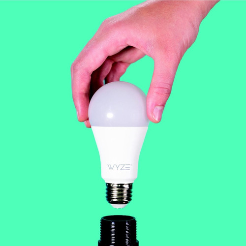 Paquete de 4 bombillas Wyze Bulb Smart LED Wifi compatibles con Alexa Light Color 2700 K — 6500 K 110 V