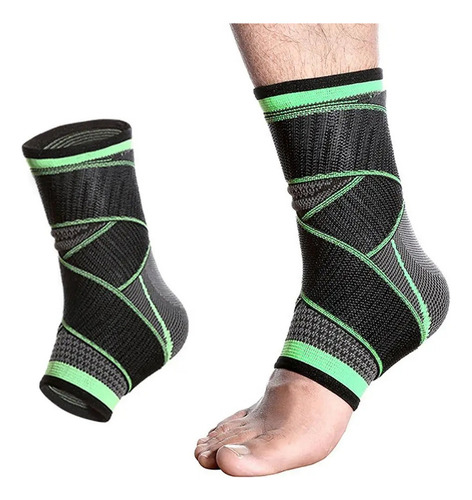 2 Pcs Tobillera De Soporte De Compresión Del Tendon Aq