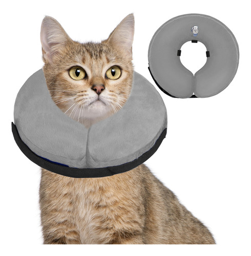 Collar De Recuperación Inflable Vcterfk Para Perros Y Gatos