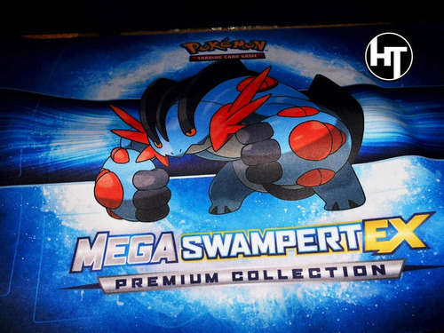 Imagen 4 de 10 de Pokemon, Trading Card Game, Mega Swampert Ex, Play Mat, 24